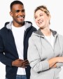 KARIBAN Kapuzensweatshirt mit Reißverschluss Sweatshirt personalisierbar