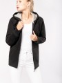 Sweat-shirts à personnaliser KARIBAN Sweat-shirt zippé capuche unisexe 