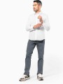 Chemises à personnaliser KARIBAN Chemise coton / élasthanne manches longues homme 