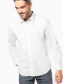 Chemises à personnaliser KARIBAN Chemise coton / élasthanne manches longues homme 