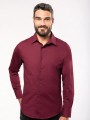 Chemises à personnaliser KARIBAN Chemise coton / élasthanne manches longues homme 