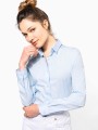 Chemises à personnaliser KARIBAN Chemise coton / élasthanne manches longues femme 