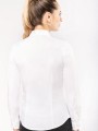 Chemises à personnaliser KARIBAN Chemise coton / élasthanne manches longues femme 
