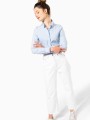 Chemises à personnaliser KARIBAN Chemise coton / élasthanne manches longues femme 
