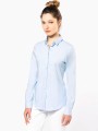 Chemises à personnaliser KARIBAN Chemise coton / élasthanne manches longues femme 