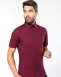Chemise personnalisable KARIBAN Chemise coton / élasthanne manches courtes