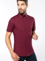 Chemises à personnaliser KARIBAN Chemise coton / élasthanne manches courtes 