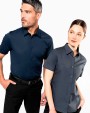 Chemise personnalisable KARIBAN Chemise coton / élasthanne manches courtes