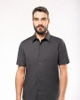 Chemise personnalisable KARIBAN Chemise coton / élasthanne manches courtes