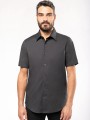 Chemises à personnaliser KARIBAN Chemise coton / élasthanne manches courtes 
