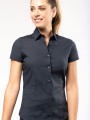 Chemises à personnaliser KARIBAN Chemise coton / élasthanne manches courtes femme 