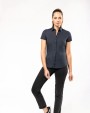 Chemise personnalisable KARIBAN Chemise coton / élasthanne manches courtes femme