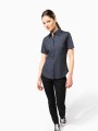 Chemises à personnaliser KARIBAN Chemise coton / élasthanne manches courtes femme 