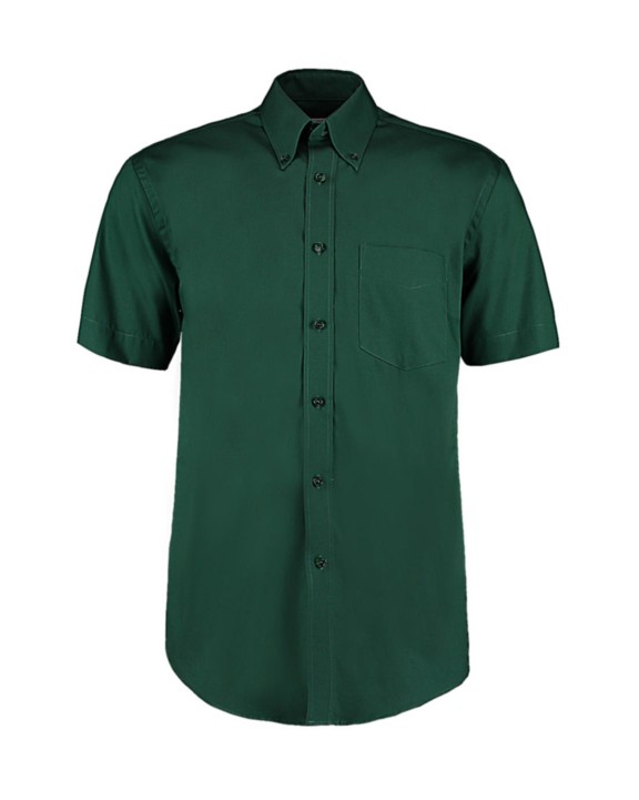 KUSTOM KIT Classic Fit Premium Oxford Shirt SSL Hemd personalisierbar