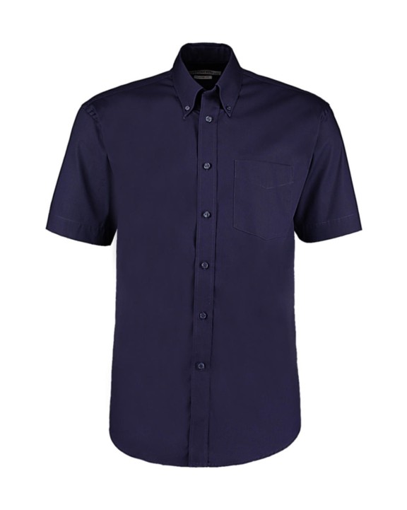 Hemd KUSTOM KIT Classic Fit Premium Oxford Shirt SSL voor bedrukking &amp; borduring