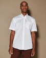 KUSTOM KIT Classic Fit Premium Oxford Shirt SSL Hemd personalisierbar