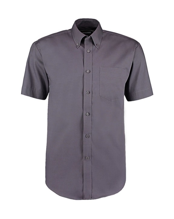Hemd KUSTOM KIT Classic Fit Premium Oxford Shirt SSL voor bedrukking &amp; borduring