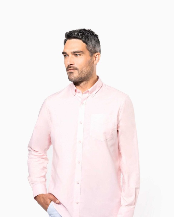 Chemise personnalisable KARIBAN Chemise Oxford manches longues