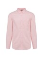 KARIBAN Chemise Oxford manches longues oxford pale pink personnalisable