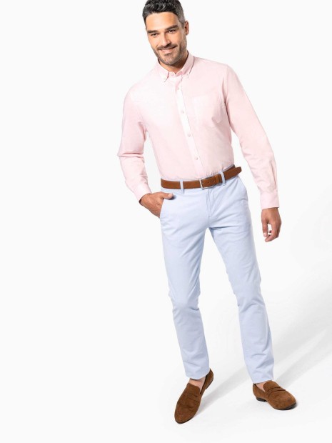 Chemises à personnaliser KARIBAN Chemise Oxford manches longues 