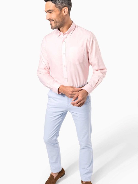 Chemises à personnaliser KARIBAN Chemise Oxford manches longues 