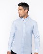 Hemd KARIBAN Heren Oxford overhemd lange mouwen voor bedrukking &amp; borduring