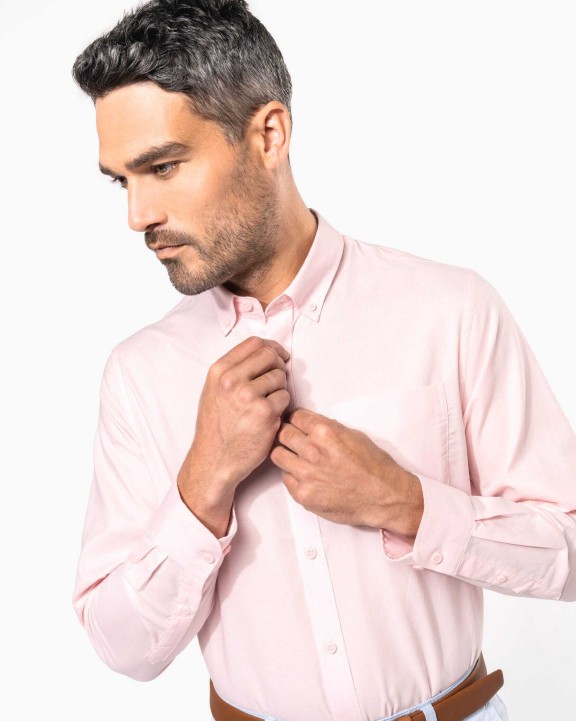 Chemise personnalisable KARIBAN Chemise Oxford manches longues