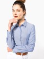 Chemises à personnaliser KARIBAN Chemise Oxford manches longues femme 