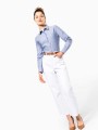Chemises à personnaliser KARIBAN Chemise Oxford manches longues femme 