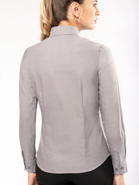 Chemises à personnaliser KARIBAN Chemise Oxford manches longues femme 