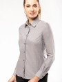 Chemises à personnaliser KARIBAN Chemise Oxford manches longues femme 