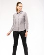 Hemd KARIBAN Dames Oxford blouse lange mouwen voor bedrukking &amp; borduring
