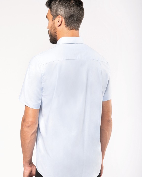Hemd KARIBAN Heren Oxford overhemd korte mouwen voor bedrukking &amp; borduring