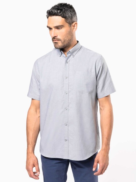 Chemises à personnaliser KARIBAN Chemise Oxford manches courtes 
