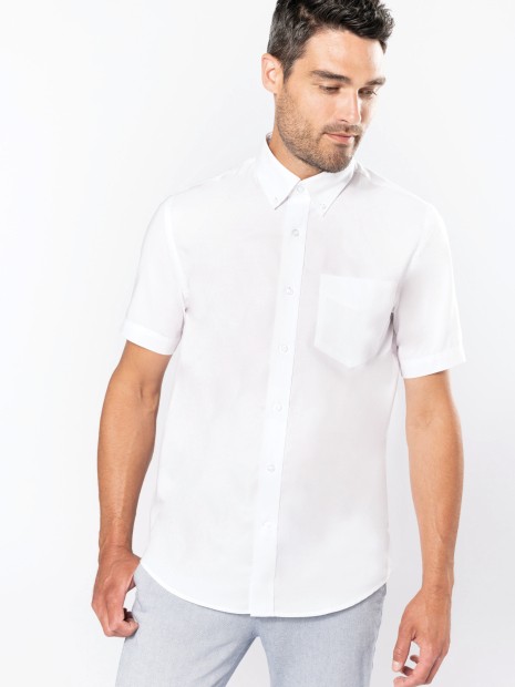 Chemises à personnaliser KARIBAN Chemise Oxford manches courtes 