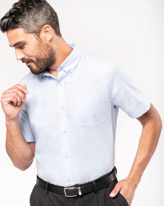 Chemise personnalisable KARIBAN Chemise Oxford manches courtes