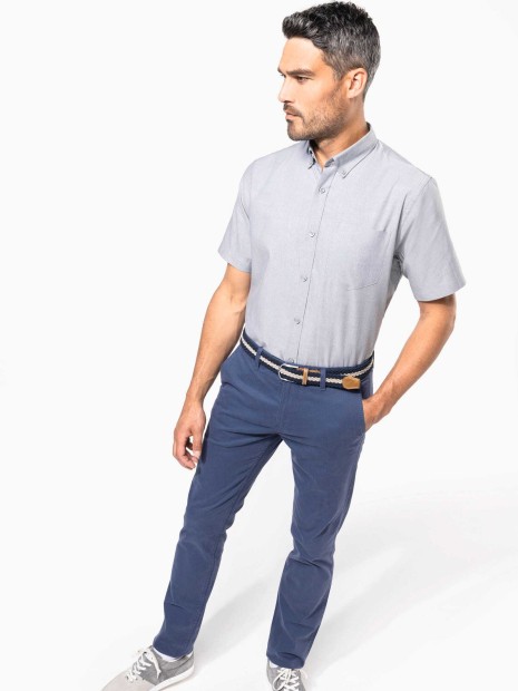 Chemises à personnaliser KARIBAN Chemise Oxford manches courtes 