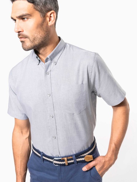 Chemises à personnaliser KARIBAN Chemise Oxford manches courtes 