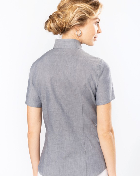 Chemise personnalisable KARIBAN Chemise Oxford manches courtes femme