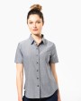 Chemise personnalisable KARIBAN Chemise Oxford manches courtes femme