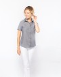 Chemise personnalisable KARIBAN Chemise Oxford manches courtes femme
