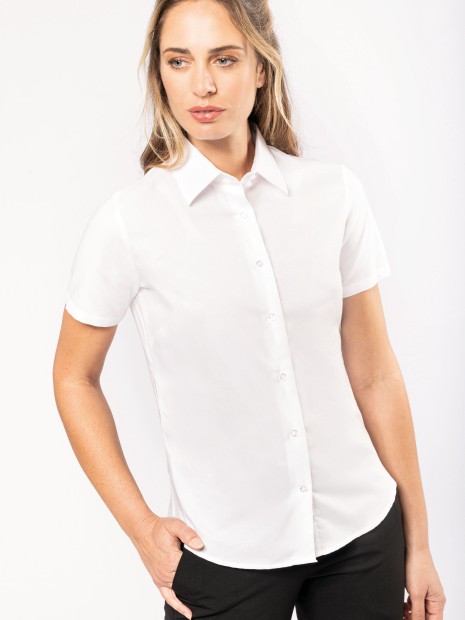 Chemises à personnaliser KARIBAN Chemise Oxford manches courtes femme 