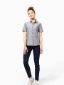 Chemises à personnaliser KARIBAN Chemise Oxford manches courtes femme 