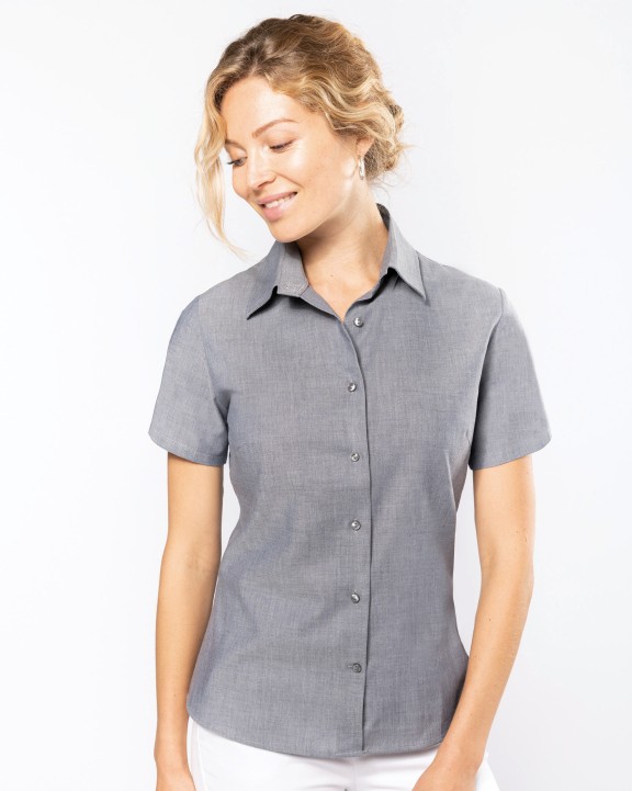 Chemise personnalisable KARIBAN Chemise Oxford manches courtes femme