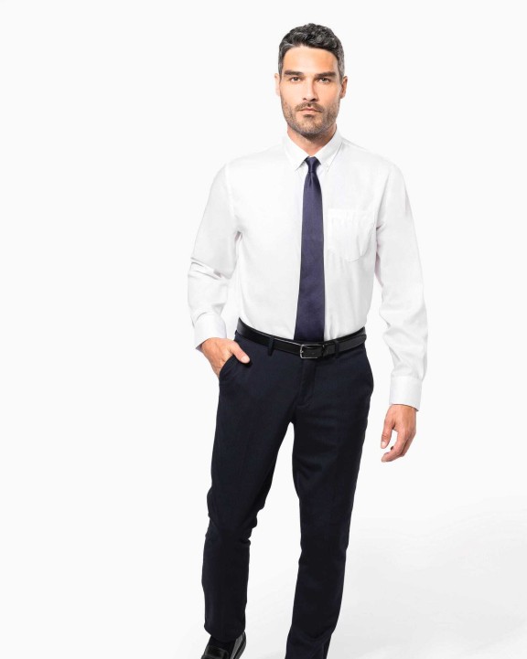 Chemise personnalisable KARIBAN Chemise manches longues sans repassage