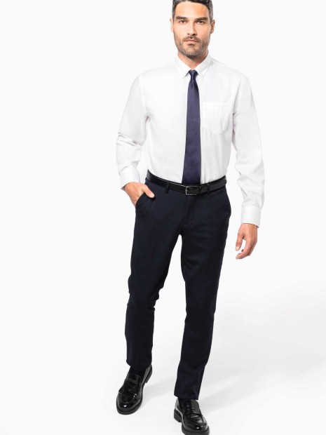 Chemises à personnaliser KARIBAN Chemise manches longues sans repassage 