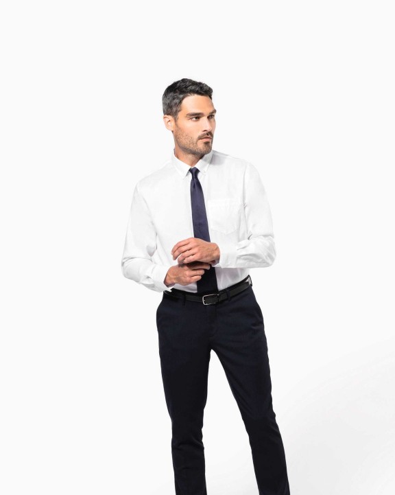 Chemise personnalisable KARIBAN Chemise manches longues sans repassage
