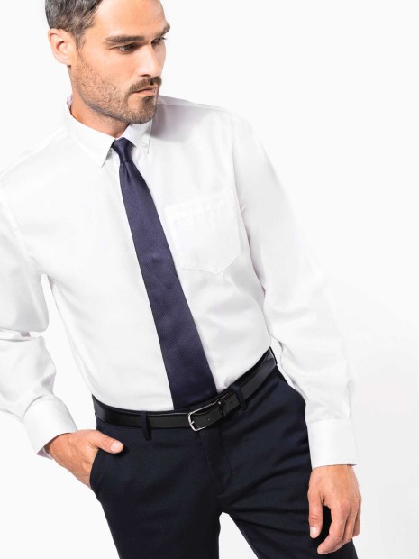 Chemises à personnaliser KARIBAN Chemise manches longues sans repassage 