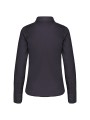 KARIBAN Chemise manches longues sans repassage femme zinc personnalisable