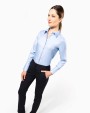 Hemd KARIBAN Dames non-iron blouse lange mouwen voor bedrukking &amp; borduring